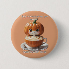 Bóton Redondo 5.08cm Pumpkin Spice