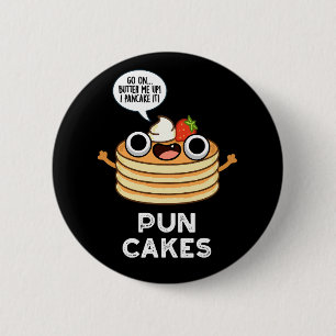 Bóton Redondo 5.08cm Puncakes Engraçado Pancake Dardo BG