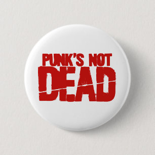 Bóton Redondo 5.08cm Punks não Morto