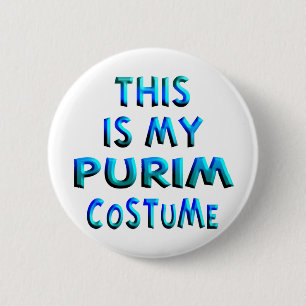 Bóton Redondo 5.08cm Purim Costume
