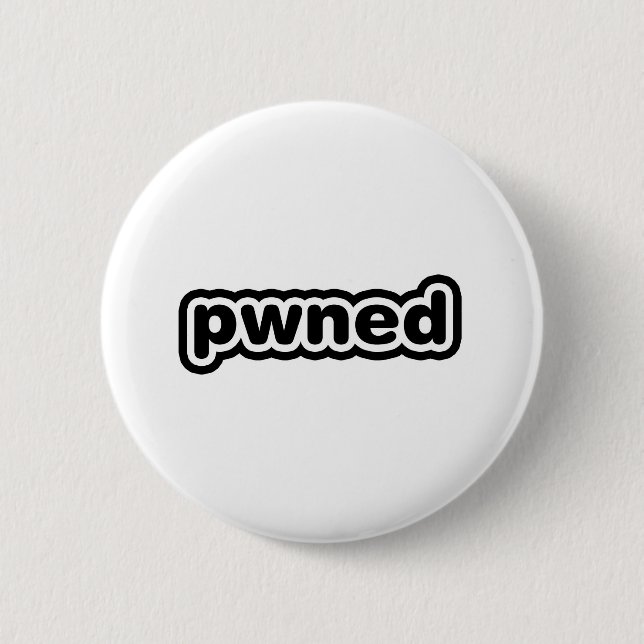 Bóton Redondo 5.08cm pwned (Frente)