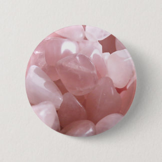 Bóton Redondo 5.08cm Quartos cor-de-rosa do cristal cor-de-rosa