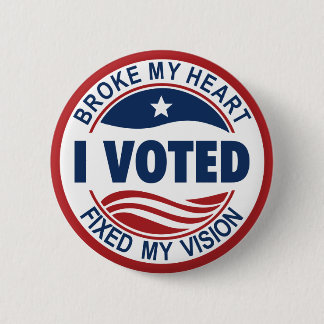 BÓTON REDONDO 5.08CM QUEBROU MEU CORAÇÃO FIXOU MINHA VISÃO