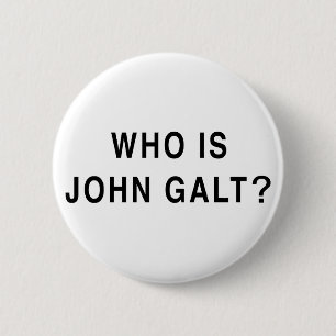 Bóton Redondo 5.08cm Quem é John Galt?
