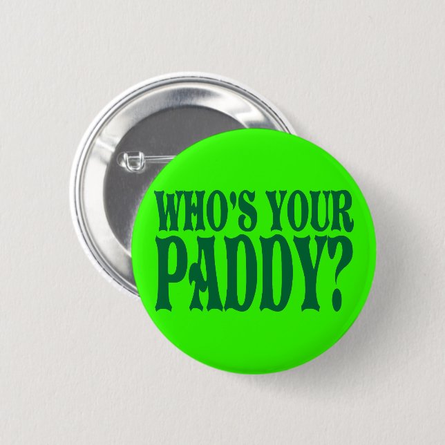 Bóton Redondo 5.08cm Quem é sua almofada (Frente & Verso)