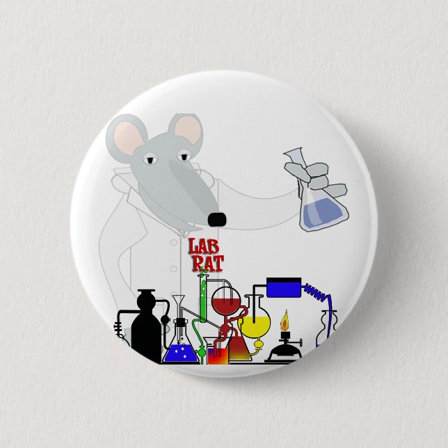 BÓTON REDONDO 5.08CM QUÍMICA LAB RAT (Frente)
