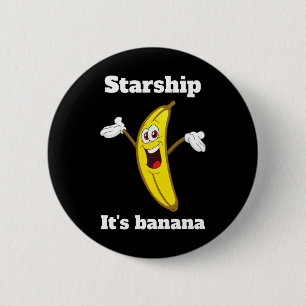 Bóton Redondo 5.08cm Quote Funny Banana2