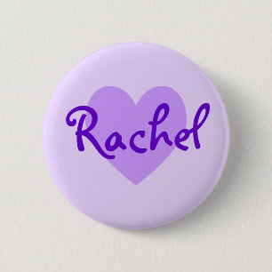 Bóton Redondo 5.08cm Rachel em Roxo