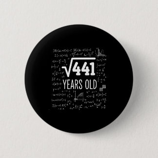 Bóton Redondo 5.08cm Raiz Quadrada de Matemática 441 Anos, Matemática I