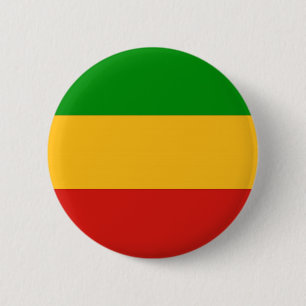 Bóton Redondo 5.08cm RASTAFARI FLAG COLORS + suas ideias