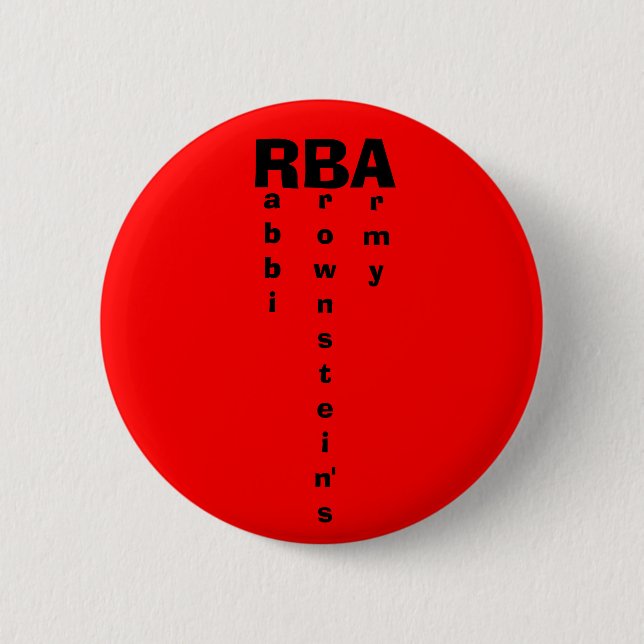 Bóton Redondo 5.08cm RBA, abbi, rownstein, rmy (Frente)