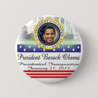 Bóton Redondo 5.08cm Re-eleição 2012 do presidente Obama