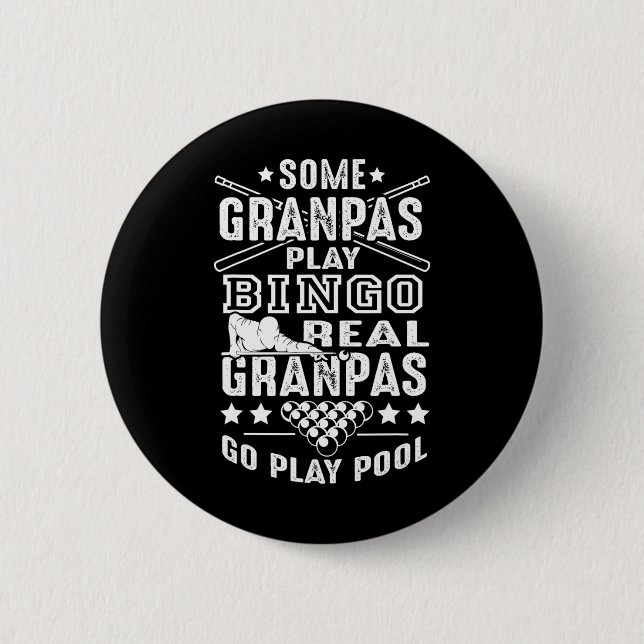 Bóton Redondo 5.08cm Real Grandpas Play Piscina (Frente)