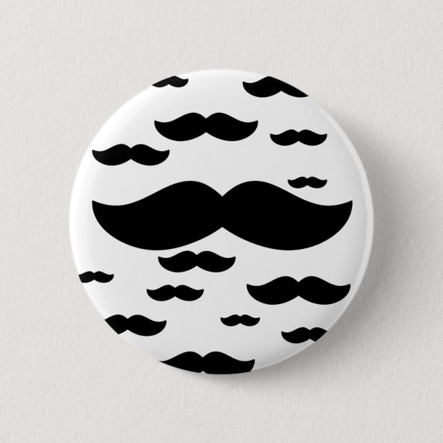 Bóton Redondo 5.08cm rebanho do bigode (Frente)