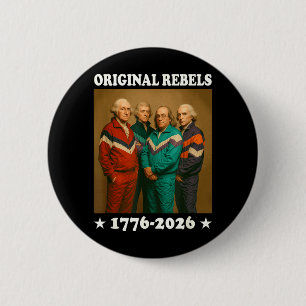 Bóton Redondo 5.08cm Rebeldes Originais 17762026 Divertidos Pais Fundad