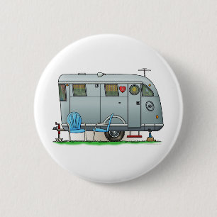Bóton Redondo 5.08cm Reboque de campista espartano rv