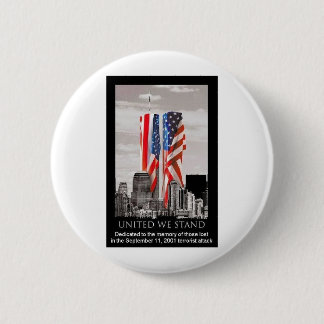 Bóton Redondo 5.08cm Recorde 9/11
