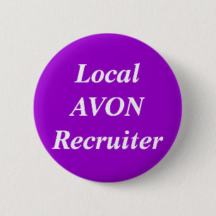 Bóton Redondo 5.08cm Recruta local de AVON redondo