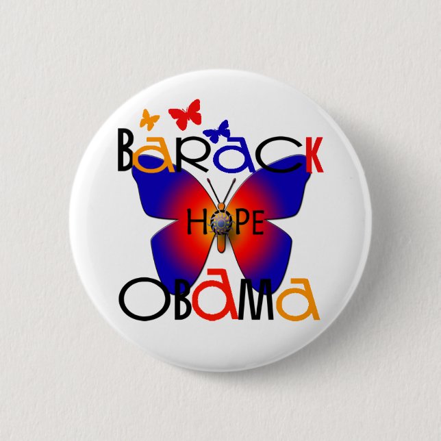Bóton Redondo 5.08cm Reeleger Barack Obama 2012 (Frente)