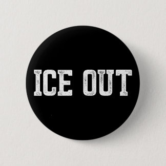 Bóton Redondo 5.08cm Reforma da Imigração ICE Out anti-ICE