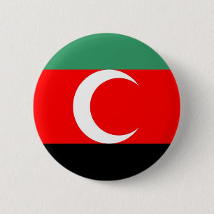 Bóton Redondo 5.08cm região darfur - bandeira étnica do sudão
