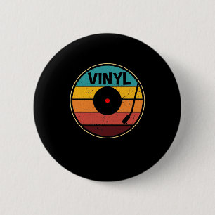Bóton Redondo 5.08cm Registro de Vinilo Retroativo - Registro de Vinila
