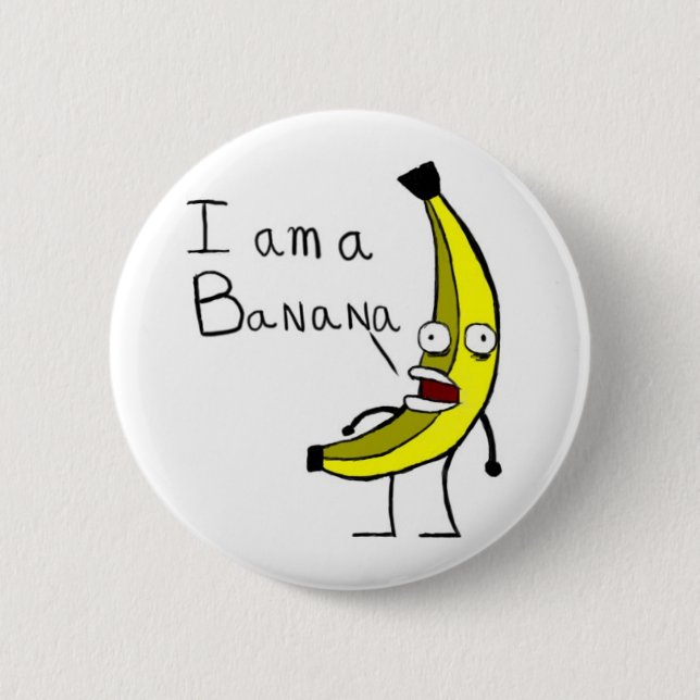 Bóton Redondo 5.08cm regra das bananas (Frente)