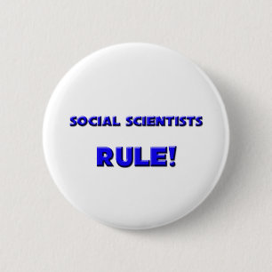 Bóton Redondo 5.08cm Regra dos cientistas sociais!