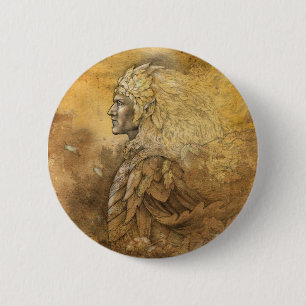 Bóton Redondo 5.08cm Rei do duende