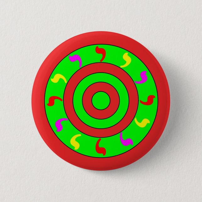 Bóton Redondo 5.08cm Rei do fogo (Frente)