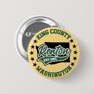 Bóton Redondo 5.08cm Renton, Washington