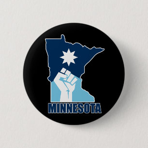 Bóton Redondo 5.08cm Resist Minnesota Punho Erguido