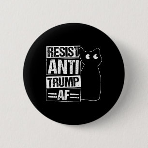 Bóton Redondo 5.08cm Resista Anti Trump Af Anti Trump Resista