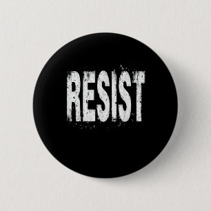 Bóton Redondo 5.08cm Resistência ao protesto político