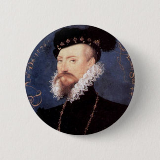 Bóton Redondo 5.08cm Retrato de um cavalheiro desconhecido, 1576