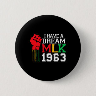 Bóton Redondo 5.08cm Retro Eu Tenho Um Sonho Dia Mlk Martin Luther King
