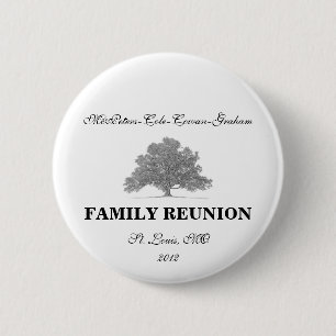 BÓTON REDONDO 5.08CM REUNIÃO DE FAMÍLIA
