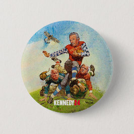 Bóton Redondo 5.08cm RFK Jr. - nosso Valiant Victor!
