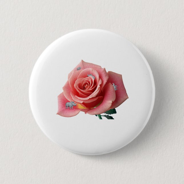 Bóton Redondo 5.08cm Rhinocerose (Frente)