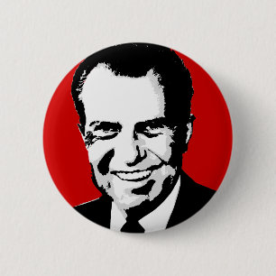 Bóton Redondo 5.08cm Richard Nixon