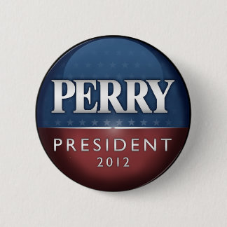 Bóton Redondo 5.08cm Rick Perry oficial 2012