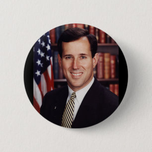 Bóton Redondo 5.08cm Rick Santorum