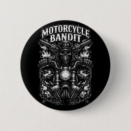 Bóton Redondo 5.08cm Ride of the Iron Bandit