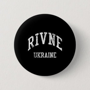 Bóton Redondo 5.08cm Rivne Ucrânia Retro Estilo Desportivo Universitári