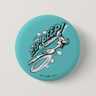 Bóton Redondo 5.08cm ROAD RUNNER™ BEEP BEEP!™ Meia-tinta