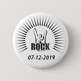 Bóton Redondo 5.08cm Rock