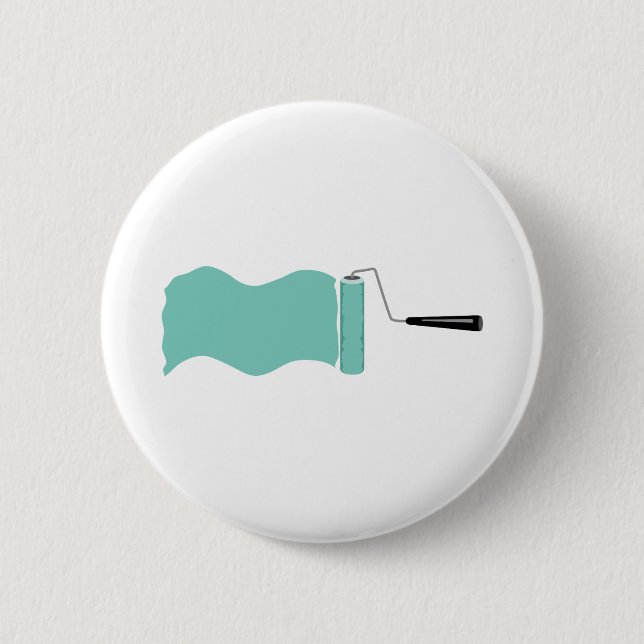 Bóton Redondo 5.08cm Rolo de pintura (Frente)