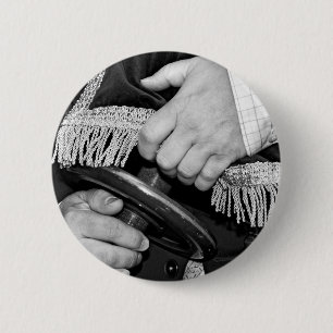 Bóton Redondo 5.08cm Rolos sagrados