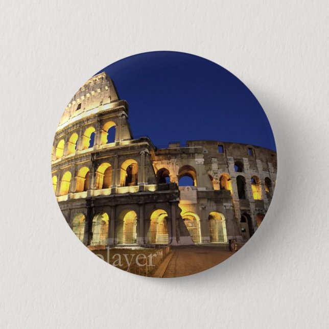 Bóton Redondo 5.08cm Roma - GalleryPlayer (Frente)