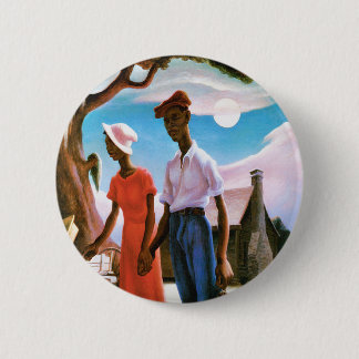 Bóton Redondo 5.08cm Romance por Thomas Hart Benton